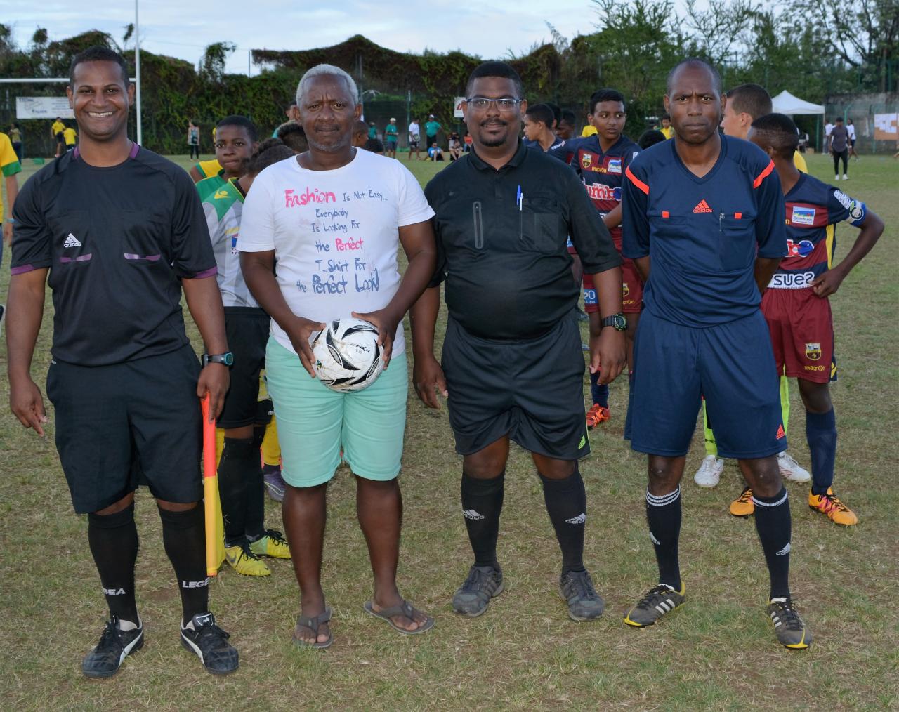 LES ARBITRES DE LA FINALE